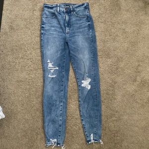 Highest rise jegging crop